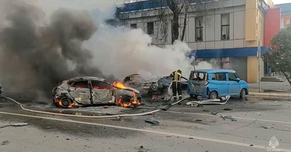 俄罗斯边境城市别尔哥罗德发生炮击事件，造成14人死亡